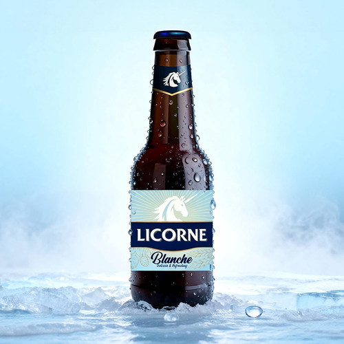 【27年到期】原装法国进口利库尼 (Licorne) 白啤酒250ml*24瓶装 - 图0