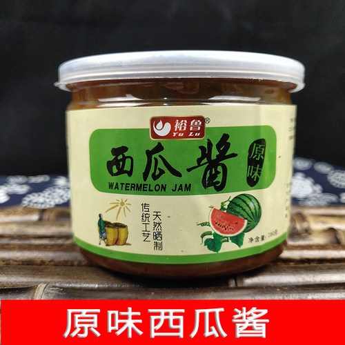 菏泽正宗西瓜酱豆舌尖美食下饭菜传统工艺黄豆西瓜酱豆280克×3瓶 - 图2