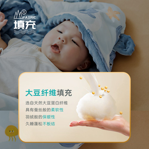 新生婴儿包被婴儿抱被春秋款襁褓初生婴儿包单产房包巾包裹被抱毯 - 图1