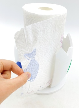 3D打印夜市摆地摊爆款家居厨房实用卷纸架蛋壳模型卷纸架小众摆件