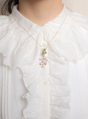 palnartpoc手作设计感吊坠项链女