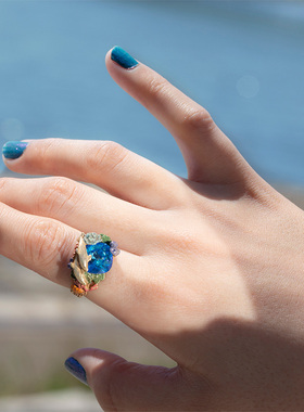 palnartpoc合金夏威夷胸针