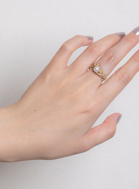 Palanrtpocx4F猫咪玩球戒指