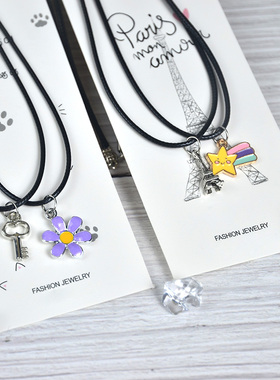 合金项链配饰学生玩具吊坠新品