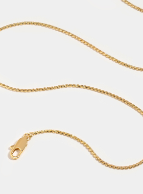 莓拉「星语纽扣」吊坠项链小香风法式简约通勤复古锁骨链圣诞礼物