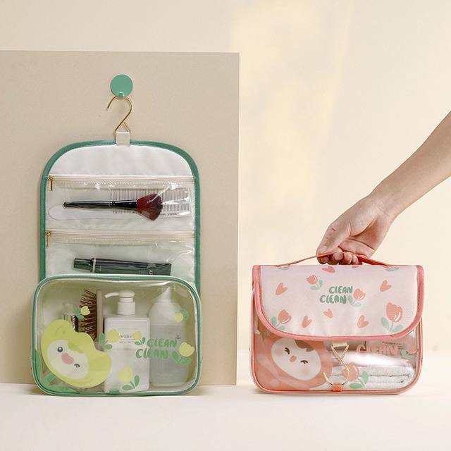 New water-resistant household makeup bag with large capacity