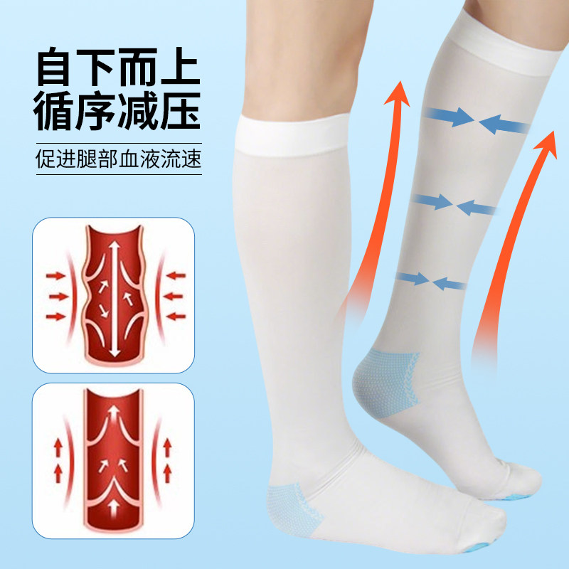 弘生防血栓扩张袜医疗压力裤医护孕妇静脉曲张医用弹力袜长筒秋冬,淘宝优惠券,粉丝福利购,淘宝优惠卷