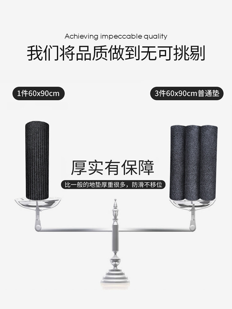 厨房地垫防滑防油可擦免洗脚垫专用吸水吸油防水防脏垫子整铺地毯,淘宝优惠券,粉丝福利购,淘宝优惠卷