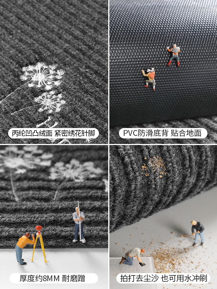 厨房地垫防滑防油免洗可擦耐脏脚垫专用吸水吸油防水防脏防污地毯,淘宝优惠券,粉丝福利购,淘宝优惠卷