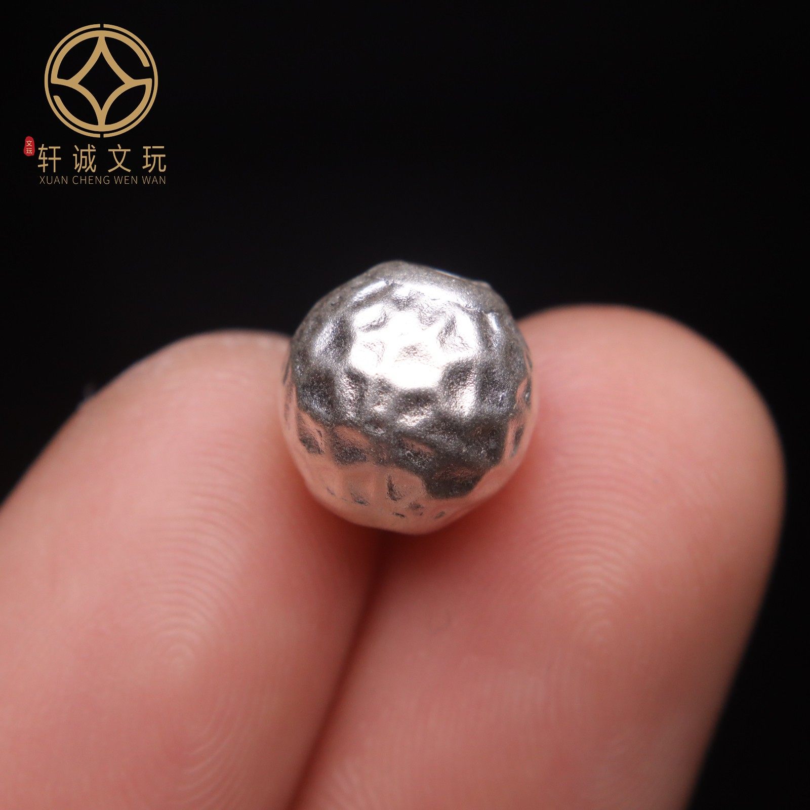 原创s999纯银切面刻面钻石面回纹珠配饰配件DIY文玩串珠手链饰品,淘宝优惠券,粉丝福利购,淘宝优惠卷