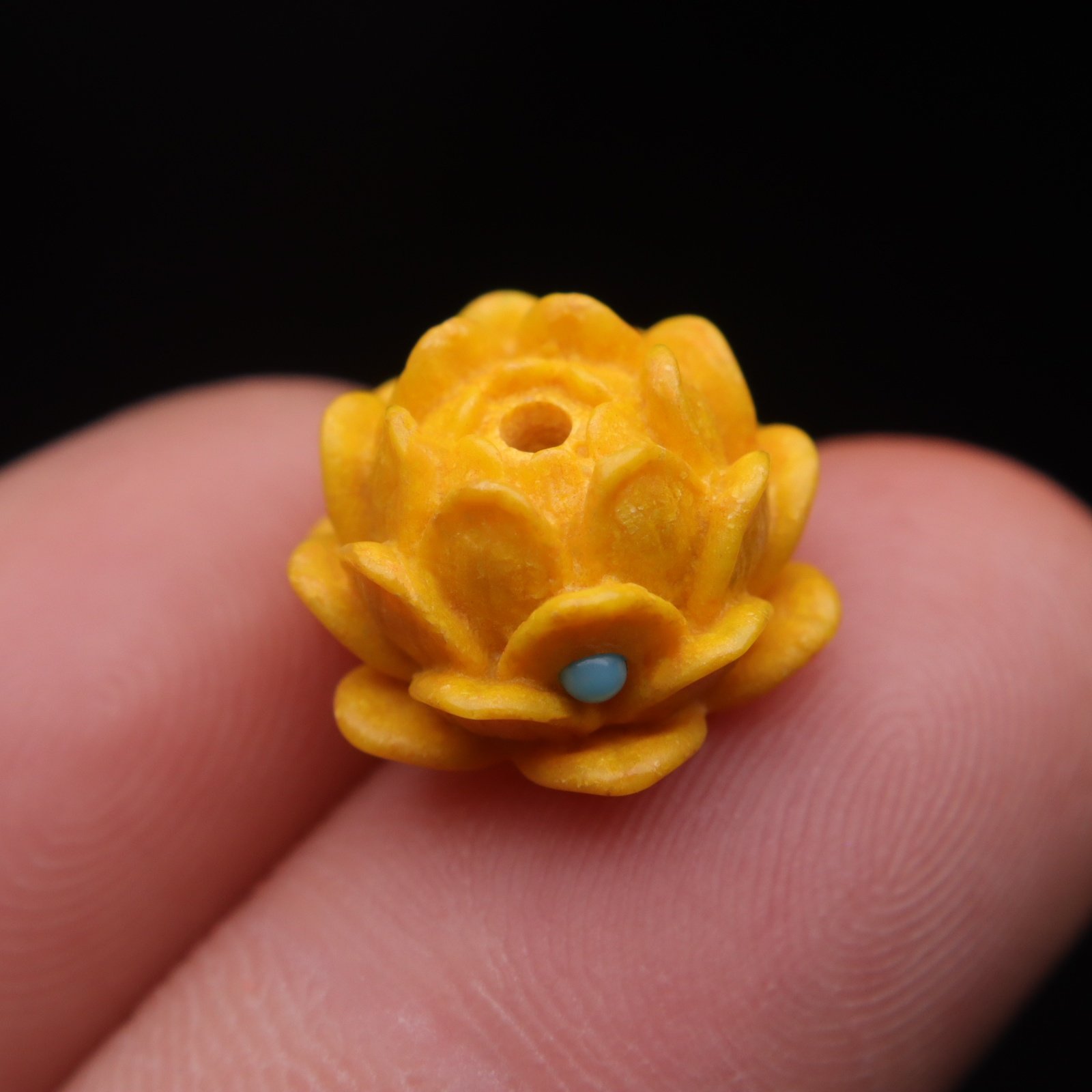 保真雄黄晶体砂镶嵌莲花座背云隔珠侧挂菩提手串长串diy文玩配饰,淘宝优惠券,粉丝福利购,淘宝优惠卷