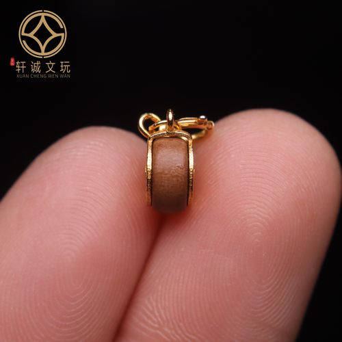 原创纯银925镀金五芒星卡子隔片垫片隔珠菩提长串diy文玩配饰配件 - 图2