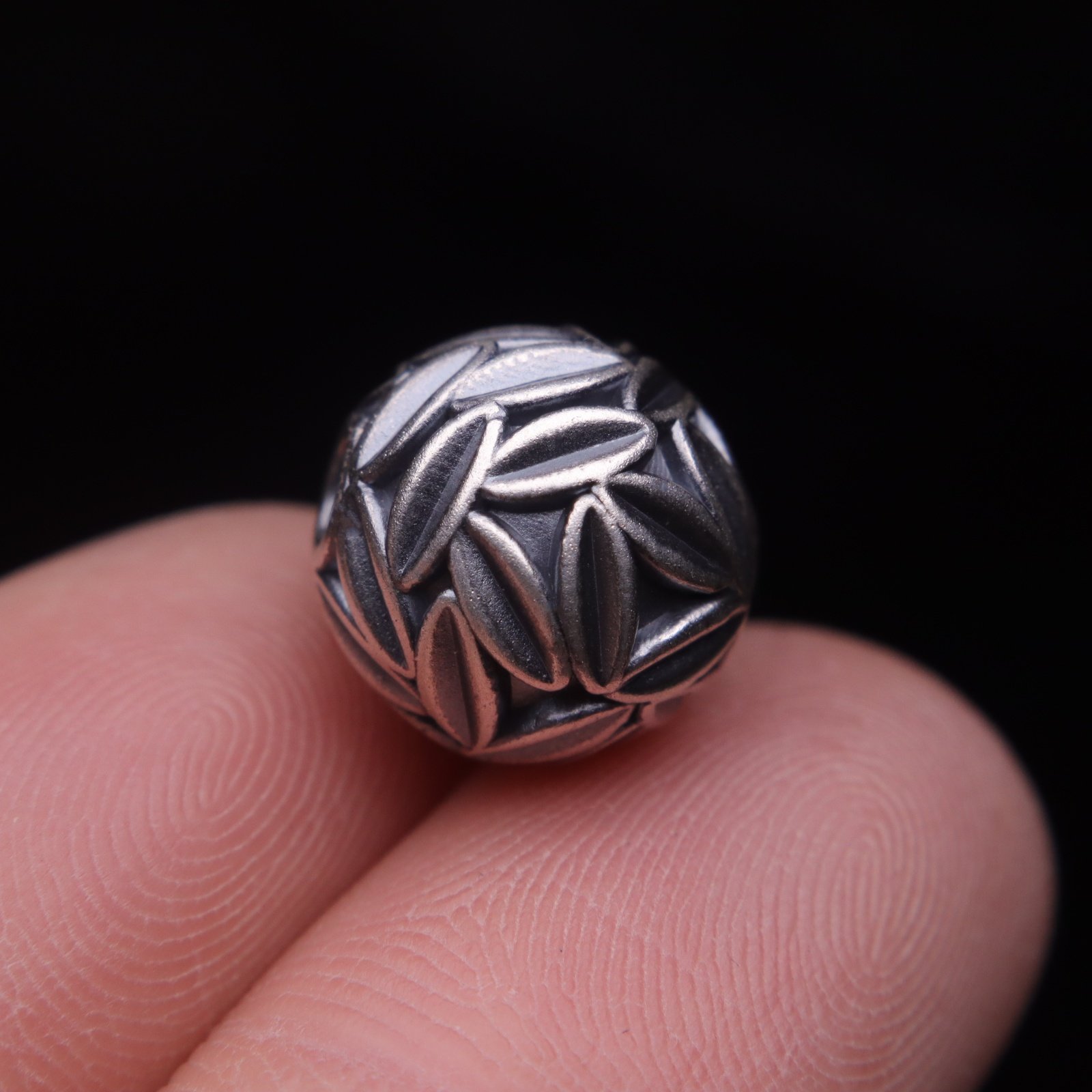 原创足银999百花珠顶腰珠隔珠菩提手串手工串珠编绳diy文玩配饰,淘宝优惠券,粉丝福利购,淘宝优惠卷