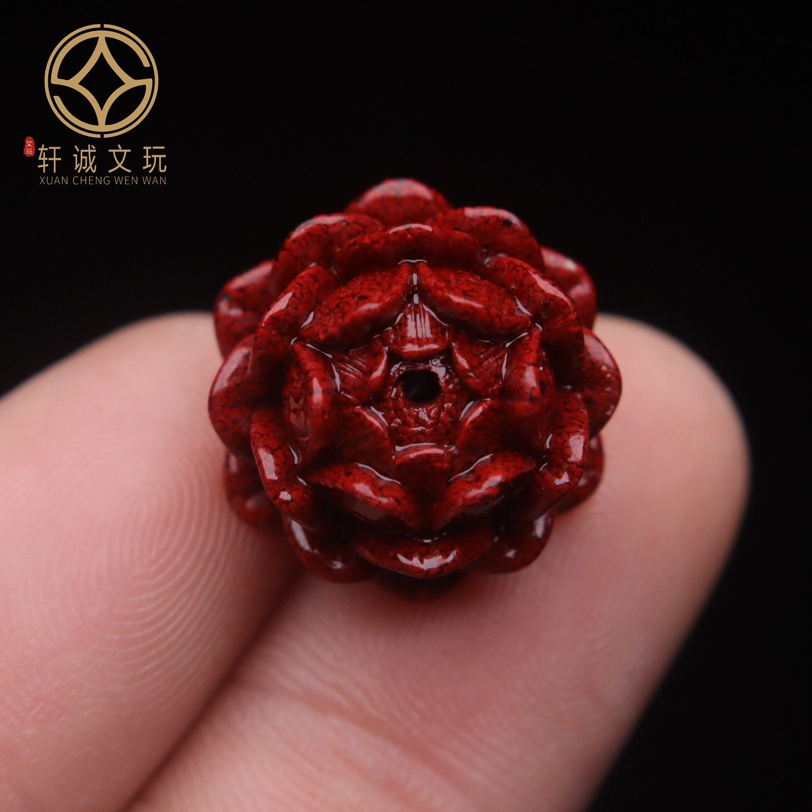 保真朱砂晶体砂莲花座背云隔珠侧挂菩提手串长串diy文玩本命配饰,淘宝优惠券,粉丝福利购,淘宝优惠卷