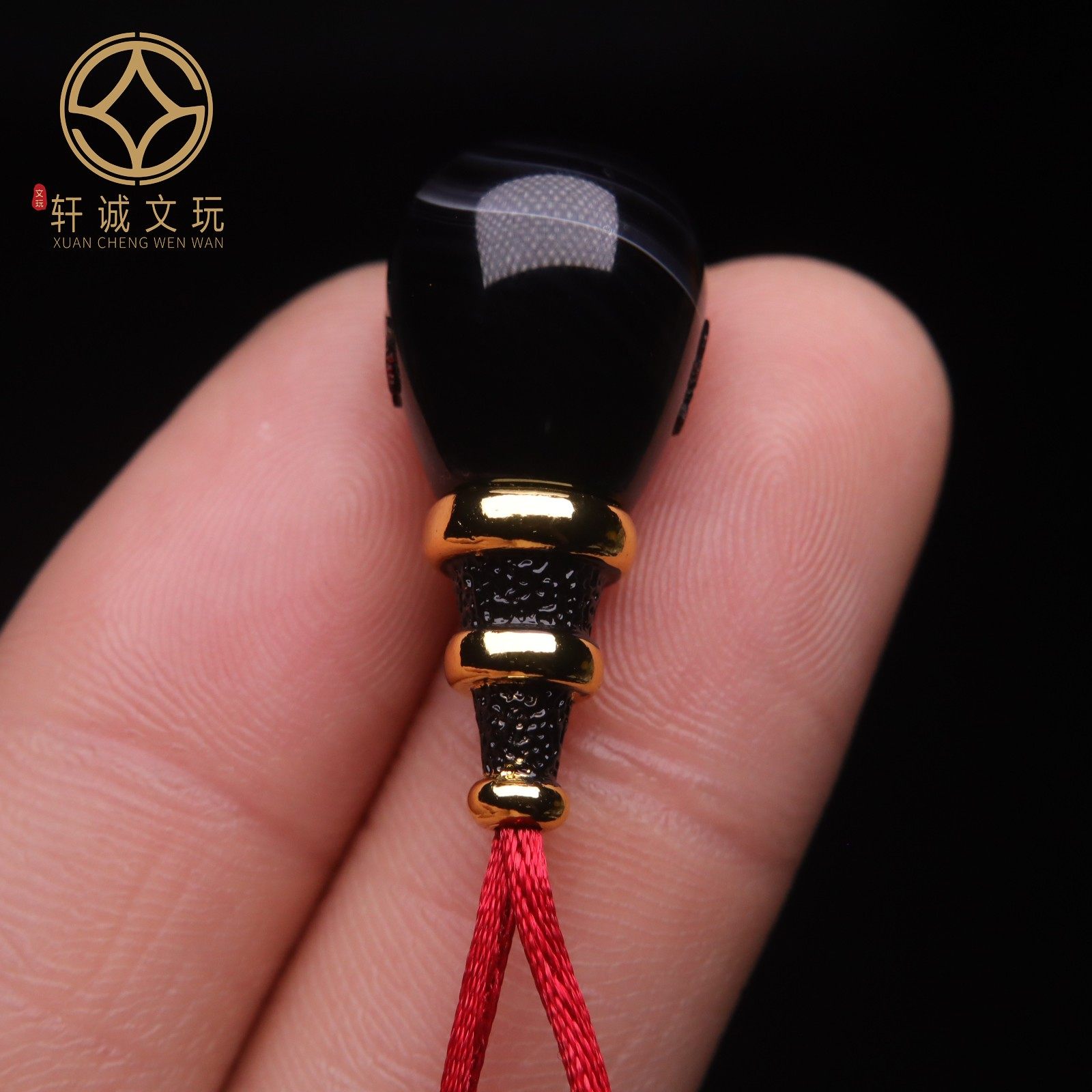 天然黑玛瑙古法金三通佛头星月金刚菩提108长串配饰配件文玩饰品,淘宝优惠券,粉丝福利购,淘宝优惠卷