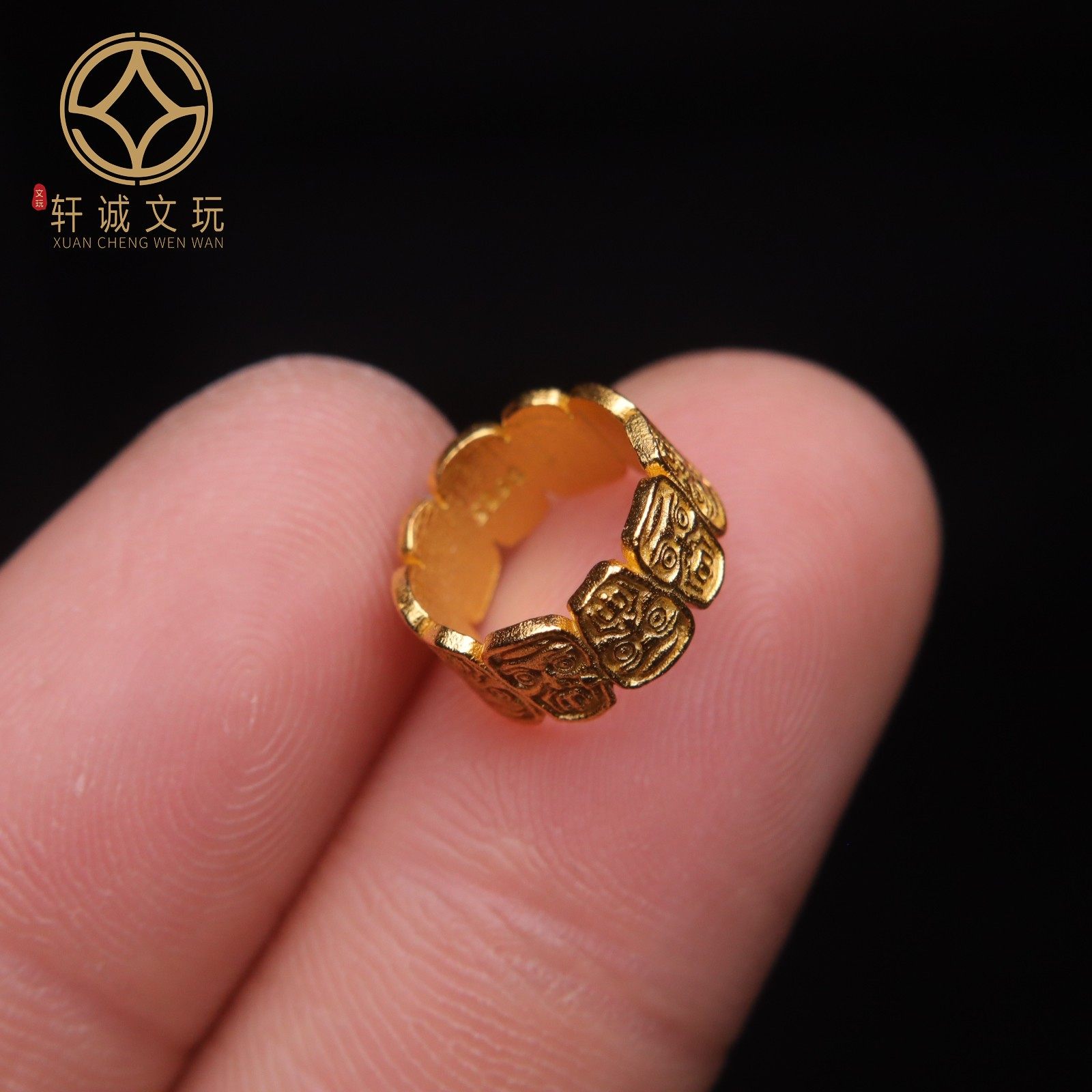 原创足银925银镀金财神扎基拉姆跑环隔片隔珠手串手链diy文玩配饰,淘宝优惠券,粉丝福利购,淘宝优惠卷