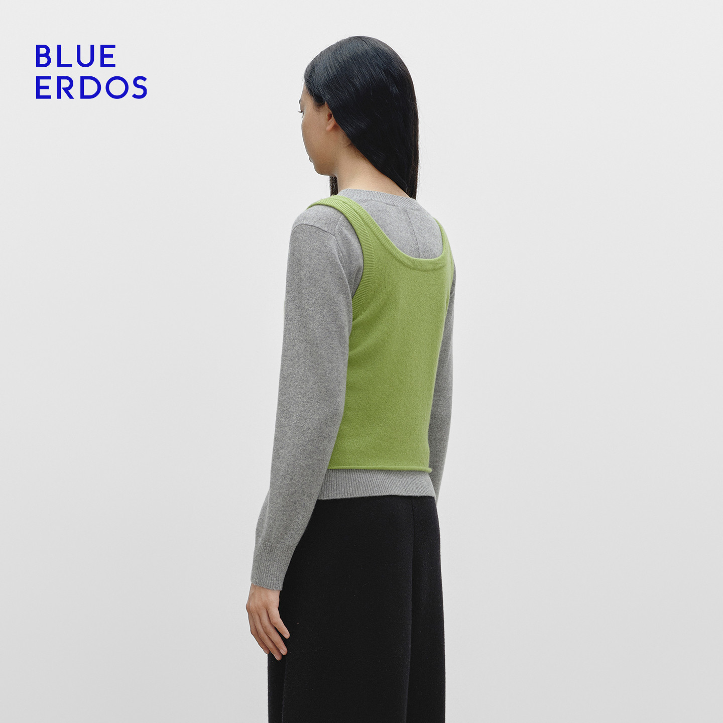 【孙千同款】BLUE ERDOS冬季新品空气羊绒圆领内搭打底背心吊带,淘宝优惠券,粉丝福利购,淘宝优惠卷