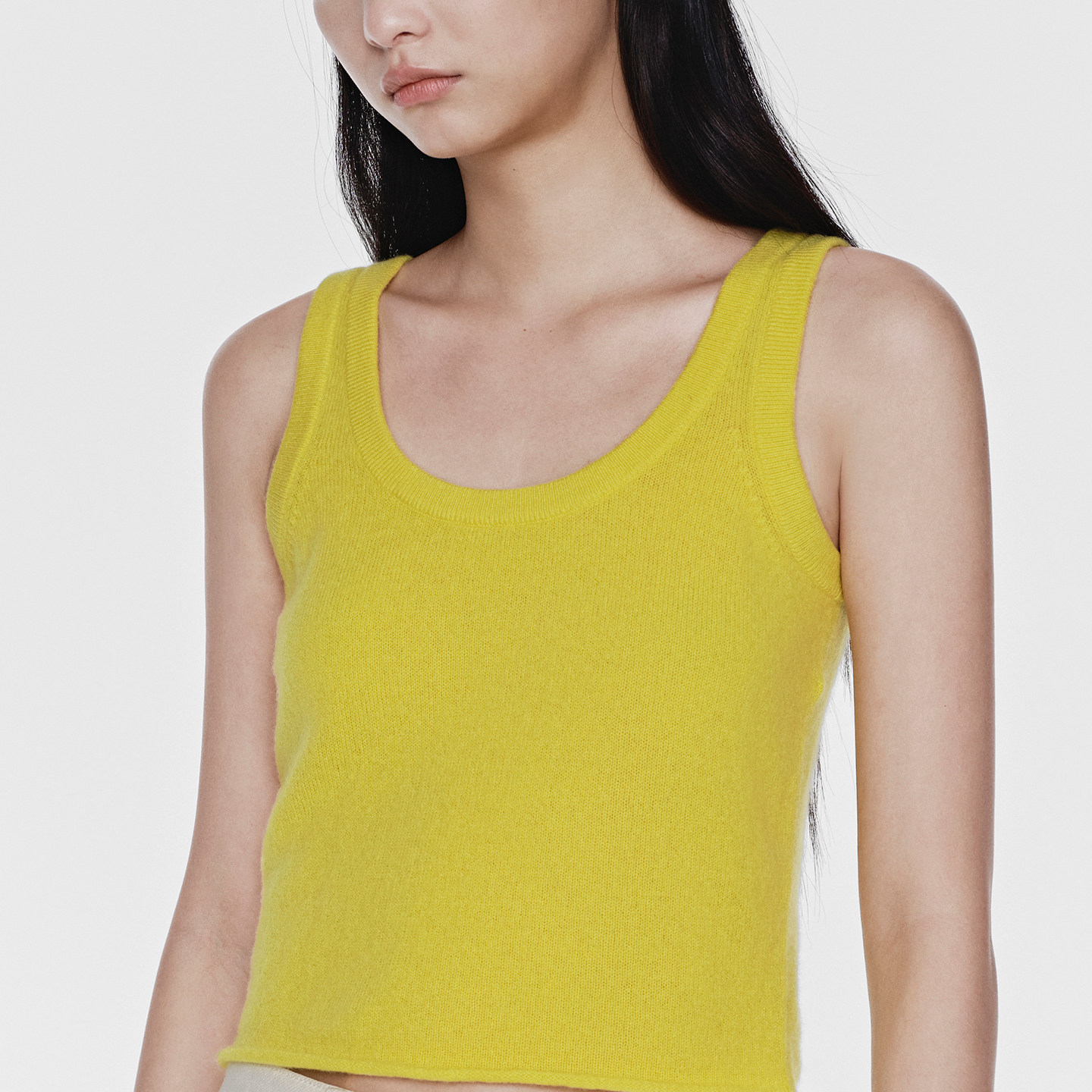 【孙千同款】BLUE ERDOS冬季新品空气羊绒圆领内搭打底背心吊带,淘宝优惠券,粉丝福利购,淘宝优惠卷