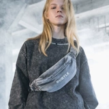 SUBTLE Джинсовая нагрудная сумка на одно плечо, трендовая мужская сумка через плечо, небольшая сумка, поясная сумка для отдыха