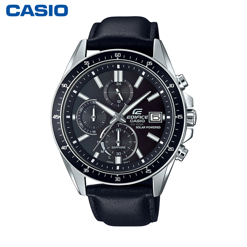 简约休闲防水太阳能石英表正品 Edifice 手表男 S500 S510 EFS 卡西欧 简约休闲防水太阳能石英表正品 Edifice 手表男 S500 S510 EFS 卡西欧
