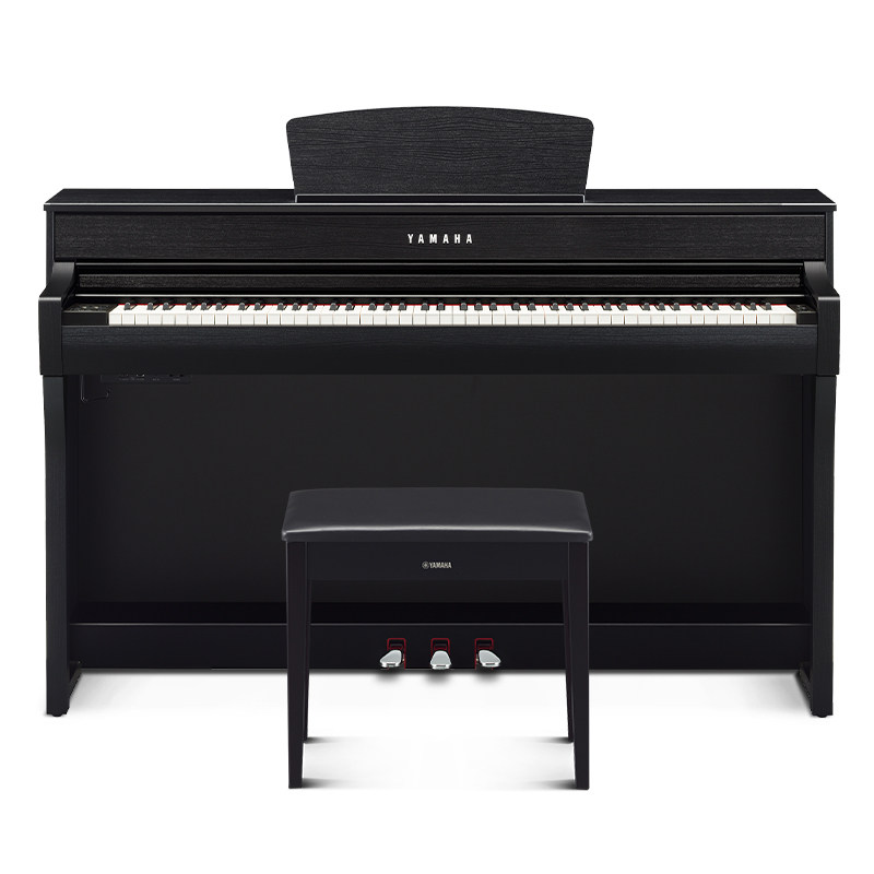 雅马哈初学者88键重锤clp735电钢琴 yamaha雅马哈大佰数码钢琴
