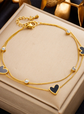 Temperament Love Butterfly Pendant Foot Chain蝴蝶吊坠脚链