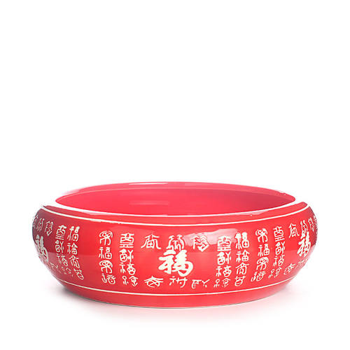大号铜钱草花盆陶瓷特价清仓室内水培水仙花碗莲睡莲特大号多肉盆 - 图3