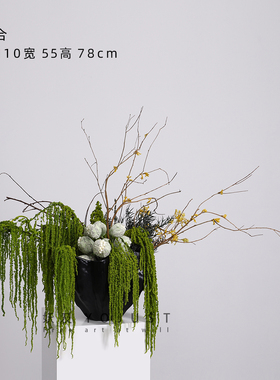 花艺样板间摆件妖及新中式