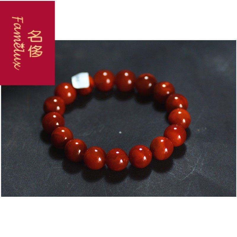 天然南红原石裸石手串手链毛衣链 名侈手链