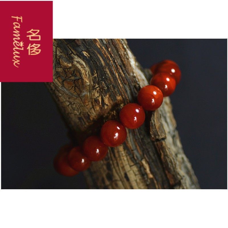 天然南红原石裸石手串手链毛衣链 名侈手链
