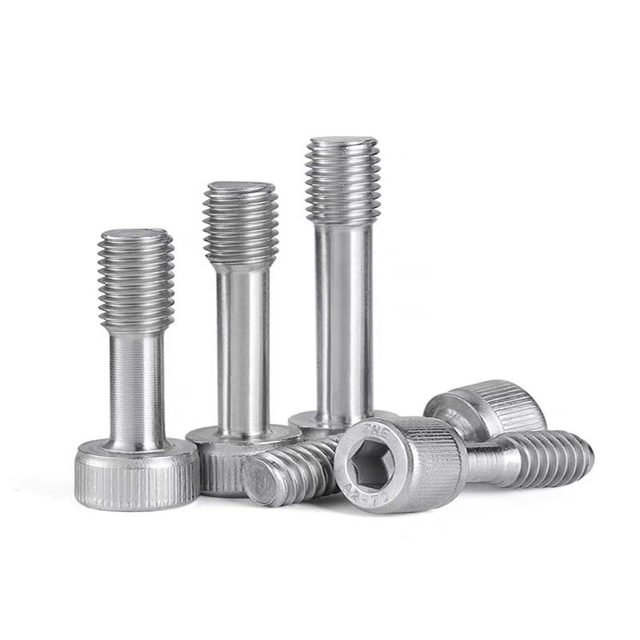 304 stainless steel cup head loosens the hexagon screw M6M8 customized anti-loosening screws half-tie bolt