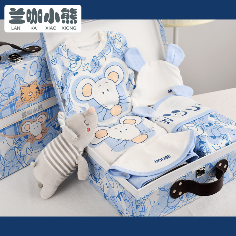  兰咖小熊婴儿礼盒