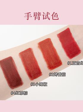 蕾琪绒雾不沾杯口红持久不易掉色