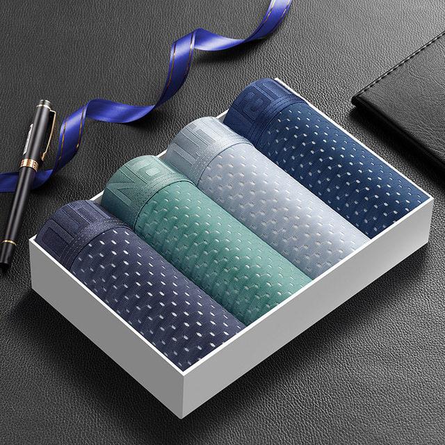 南极人男士冰丝全网孔凉爽透气镂空网眼加肥加大超大码胖子平角裤,淘宝优惠券,粉丝福利购,淘宝优惠卷