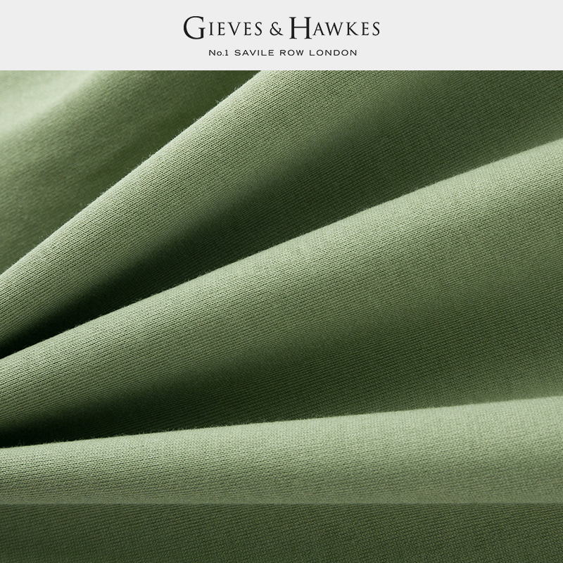 GIEVES&HAWKES/君皇仕GH男士圆领春夏纯棉短袖T恤衫 G4570EI031 - 图3