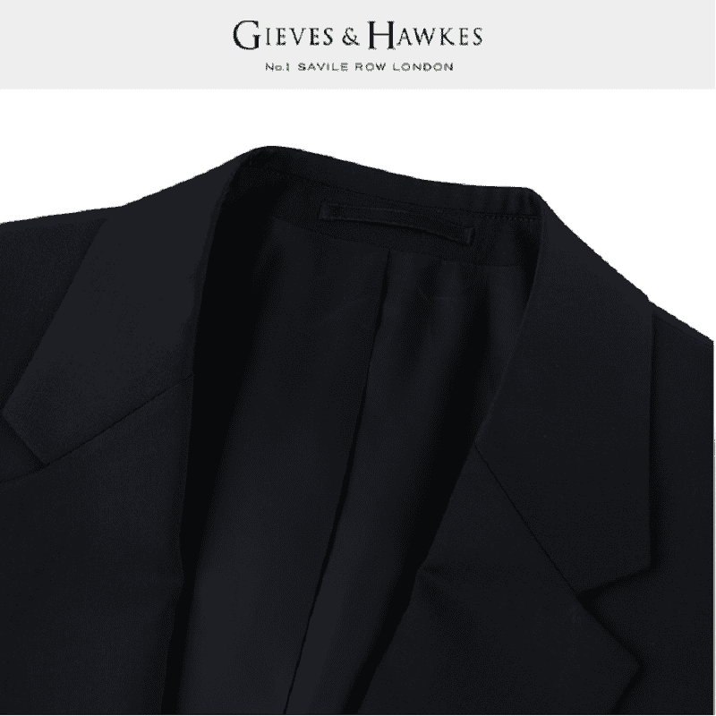 GIEVES&HAWKES/君皇仕秋冬季男士西服外套西装休闲男装G4717EO021 - 图2