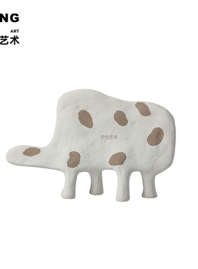 空合现代创意异形陶瓷摆件