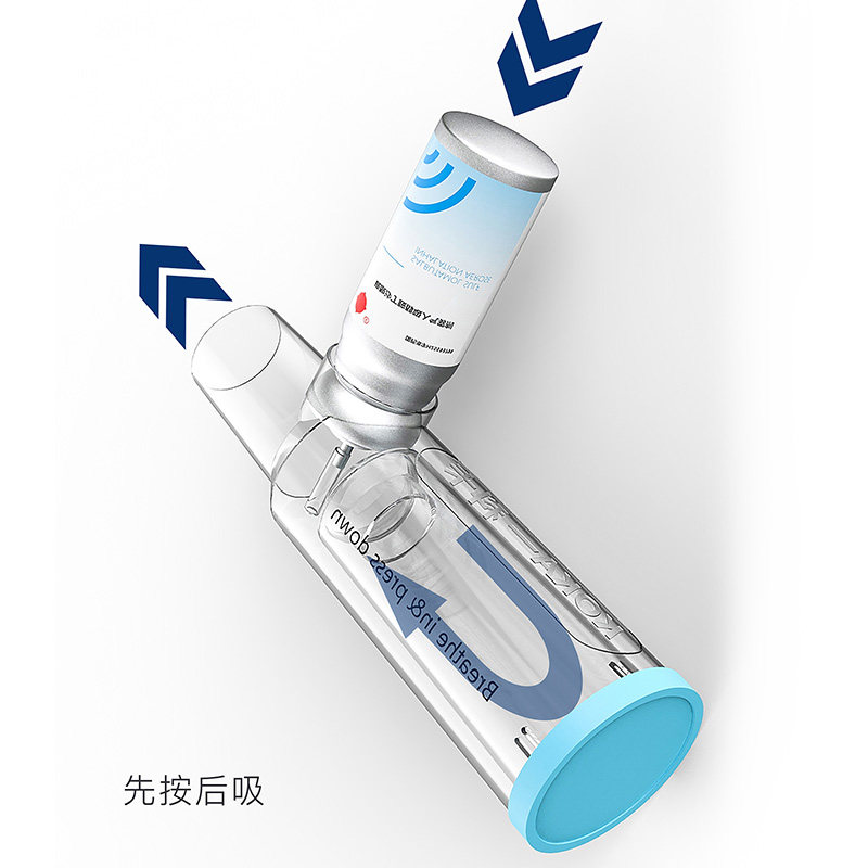 科卡吸药器医用儿童成人便携带式儿童成人气雾剂口吸型给药器哮喘_虎窝淘