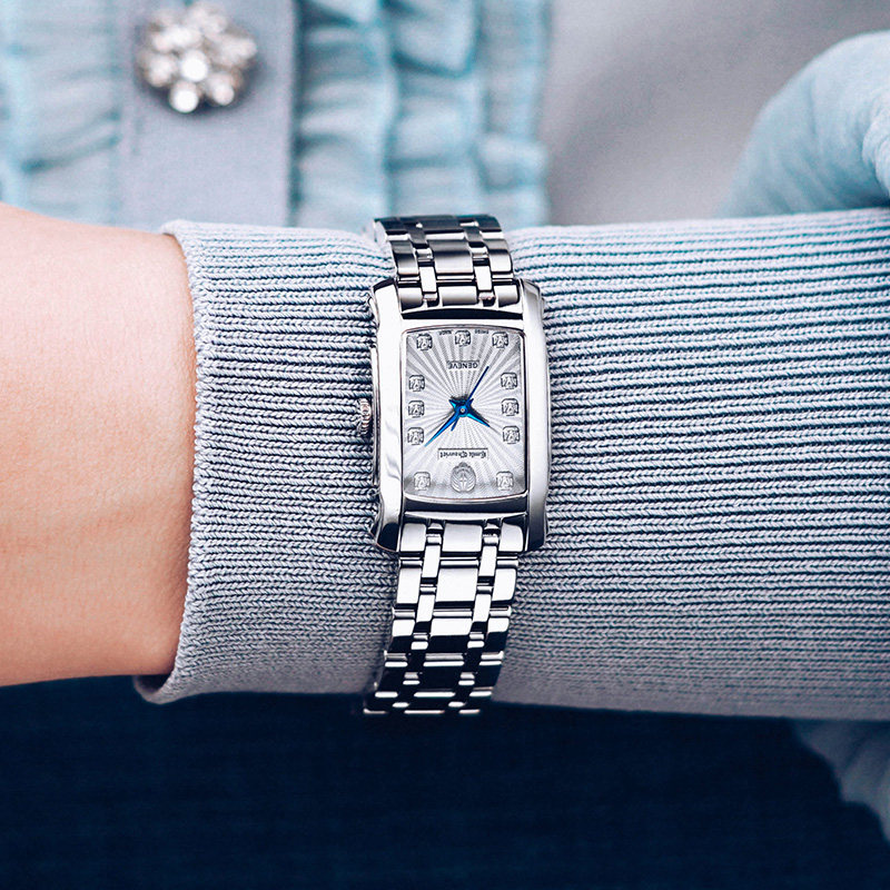 瑞士艾米龙Emile Chouriet官方正品奥德赛系列镶钻防水石英手表女 瑞士艾米龙Emile Chouriet官方正品奥德赛系列镶钻防水石英手表女