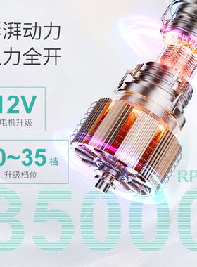 AMDMG美甲D370碳刷打磨机美甲店蓄电款卸甲片