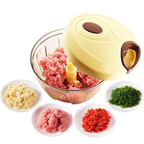 绞肉机家用手动搅拌机饺子馅碎菜机家用手拉式切辣椒小型绞菜神器 - 图2