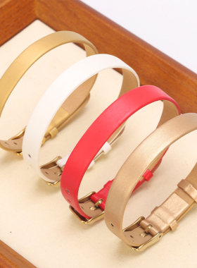 时尚精致八宝罗盘黄金表带手链