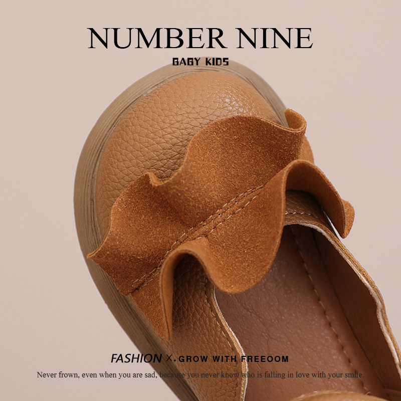 女童公主鞋2024春秋新款童鞋小女孩英伦小皮鞋女宝浅口单鞋豆豆鞋,淘宝优惠券,粉丝福利购,淘宝优惠卷