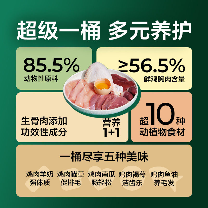 网易严选全价超级桶鲜肉主食冻干猫粮成猫幼猫全阶段通用猫粮,淘宝优惠券,粉丝福利购,淘宝优惠卷