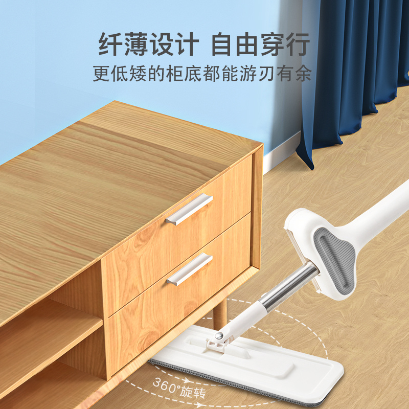 网易严选免手洗平板拖把家用一拖净拖布墩布地拖宿舍懒人拖地神器_网易严选_家庭/个人清洁工具-第3张图片-提都小院