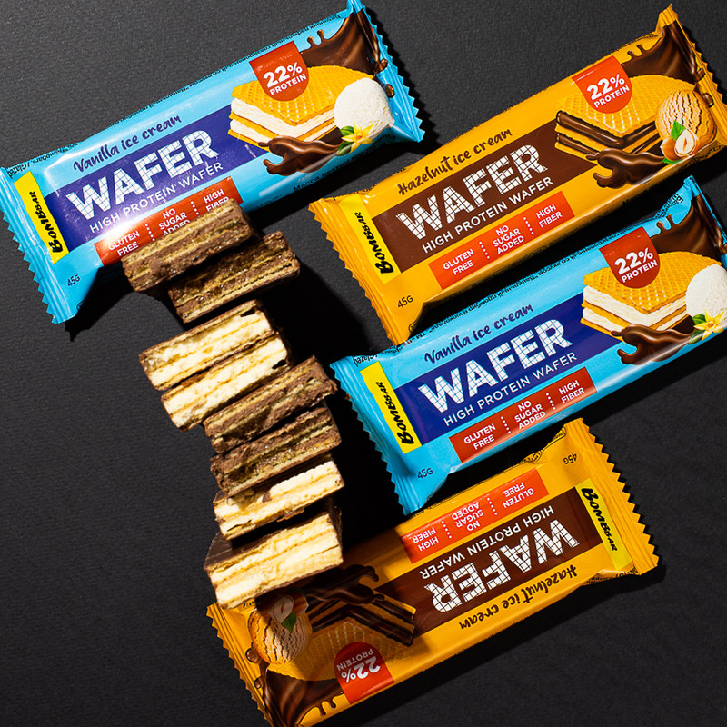 bombbar蛋白巧克力威化饼干华夫饼代餐零食饱腹俄罗斯进口速食,淘宝优惠券,粉丝福利购,淘宝优惠卷