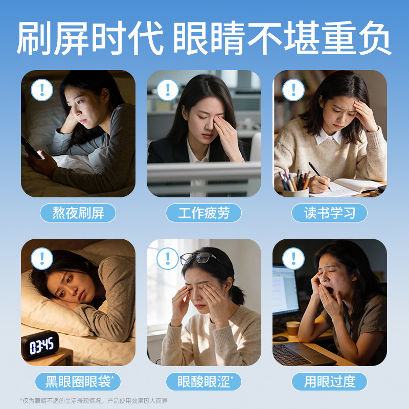 袋鼠医生蒸汽眼罩热敷发热睡眠睡觉遮光男女护眼罩眼贴睡眠眼罩
