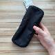 Black pencil bag MUJI nylon