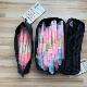 Black pencil bag MUJI nylon