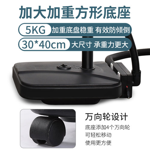 艾灸架悬灸架子家用立式夹子固定雷火器具艾条仪器一体机落地支架 - 图3